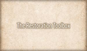 The Restoration Toolbox