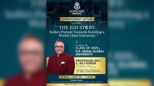 JGU Commencement Lecture by Professor (Dr.) C. Raj Kumar